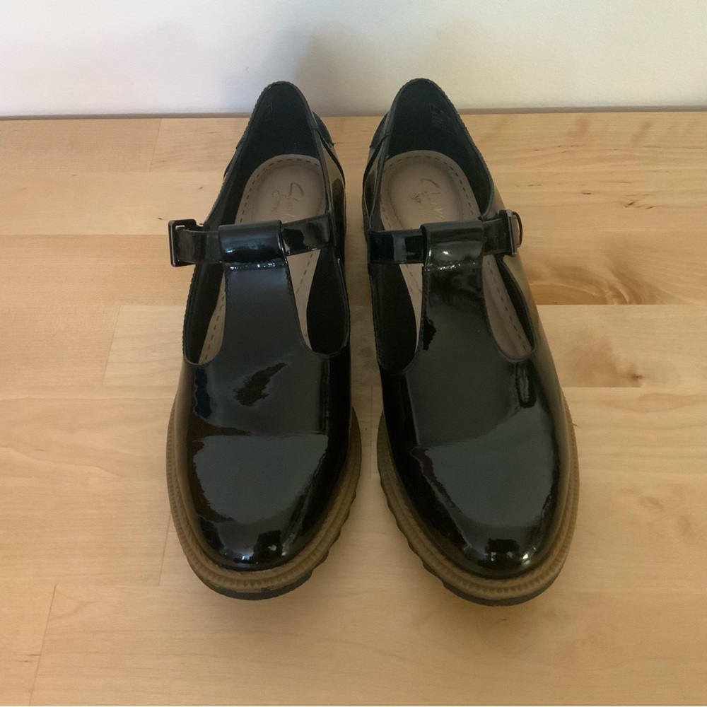 mary jane clark’s womens 9.5 eu 41 black like‎ new - Picture 7 of 11
